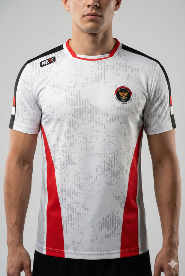 NEXPROJECT Jersey Timnas Panahan Unisex (Putih)